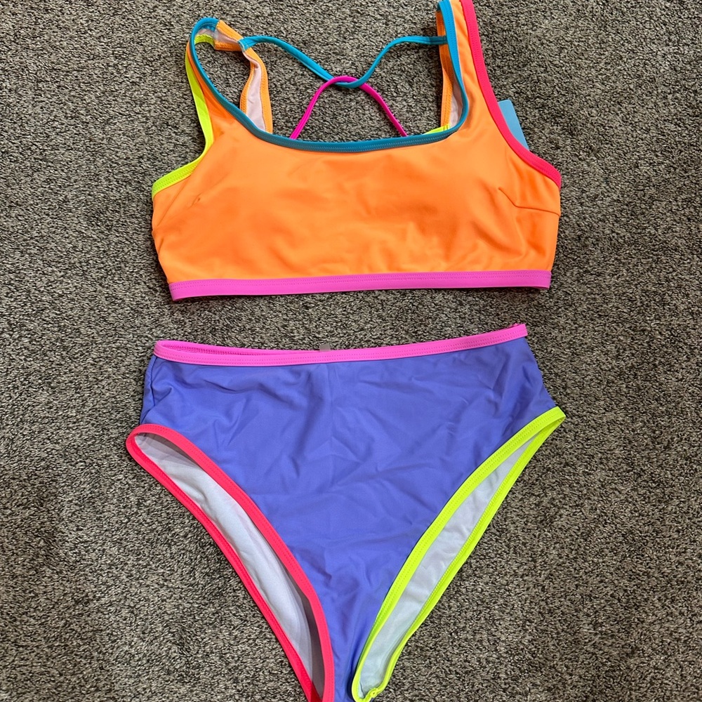 Colorful Women's Bikini Set